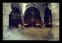 photo "Geghard...indoor"