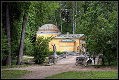 photo "The footbridge with centaurs"