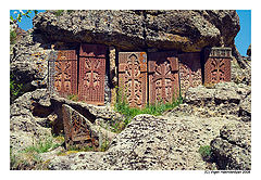 photo "Khachkars of Geghard"
