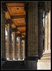 photo "Columns Kazan Cathedral of St. Petersburg"