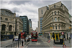 photo "Red buses in streets of London."