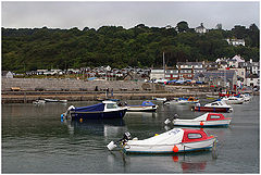 photo "The evening  on Lyme Regis"