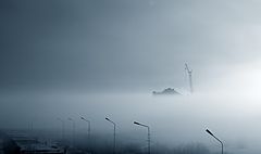 photo "ship in fog"