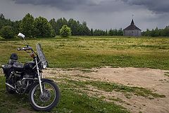 photo "Еtude with motorcycle"