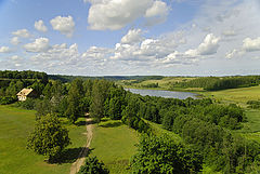 photo "The view from Isborsk fortress tower"