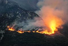 фото "Пожар в горах"