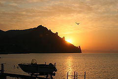photo "Dawn over Karadagom."