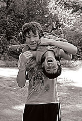 photo "When you playing a brother ..."