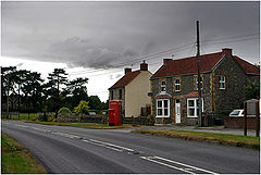 photo "Country landscape with old symbols"