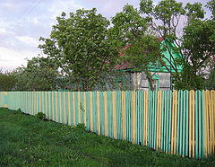 фото "Новый забор"