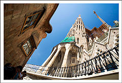 photo "Watchin Sagrada from the floor"
