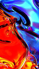photo "Bleu et Rouge"