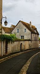 photo "Small street. A small house. A lantern."