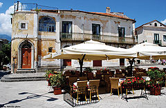 photo "Caf&#233; em Ravello - It&#225;lia"