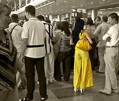 photo "The girl in a yellow."