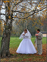 фото "Осенняя свадьба"