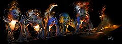 фото "Портретная вязь"
