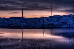 фото "Night in Kiruna"