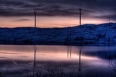 photo "Night in Kiruna"