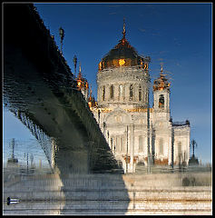 photo "Reflection on first ice"