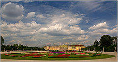 photo "The sky above Schonbrun"