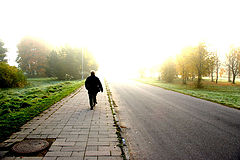 photo "Where ? this Man walking...."