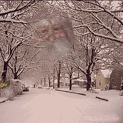 photo "SANTA CLAUS IS COMING TO TOWN"