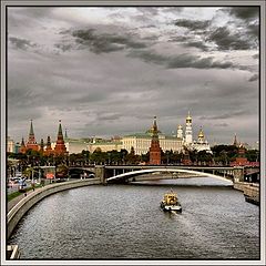 фото "Серая Москва,золотые купола..."