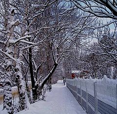 фото "По снежной улочке пройду..."