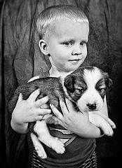 photo "Boy and his pubby."