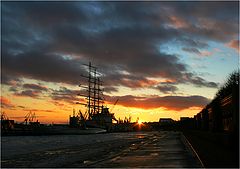 photo "Decline in port"