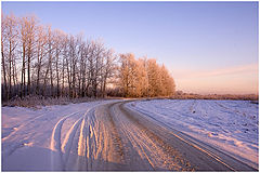 фото "зимняя дорога"