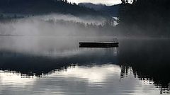 photo "Misty Morning at the Swimming Hole"