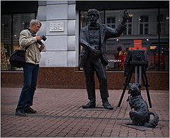 фото "А вот, кому собачку поснимать"