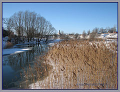 фото "" Зимой у реки... ""
