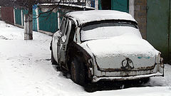 photo "My "mercedes" takes away me far..."