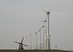 фото "Old and new windpower collecting"