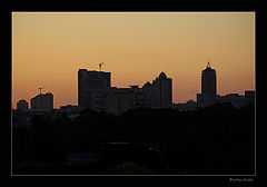 photo "Silhouettes of the big city"