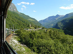 photo "The Flam railway"