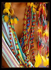 фото "Details of indigenous clothing..."