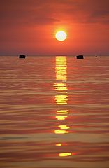photo "The scarlet sea"