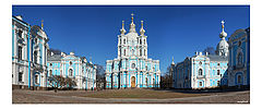photo "Smolny cathedral, Saint-Petersburg"