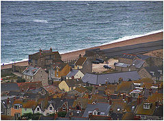 photo "Roofs   and the sea"