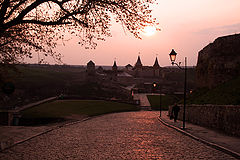 photo "sunset over the old fortress-2"