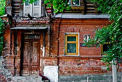 фото "Двери, окна и стена"