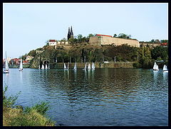 фото "Vysehrad а река Влтава"