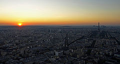 photo "Sunset over Paris"