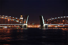 photo "Разведённый питерский мост"