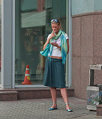 фото "Современная девушка ... :-((("
