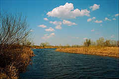 photo "River Or. Spring. Steppe."